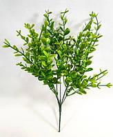 Буксус китайский 30см искусственный куст ,цвет зеленый