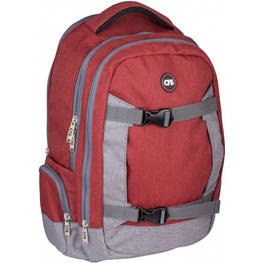 Рюкзак шкільний Cool For School 43 x 28 x 15 см 18 л Червоно-сірий (CF86347)