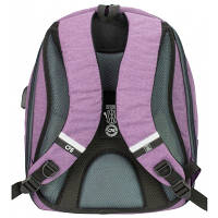 Рюкзак шкільний Cool For School 44x32x20 см 28 л Фіолетово-малиновий (CF86588-05), фото 2
