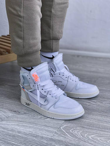Air jordan 1x off white best sale nrg