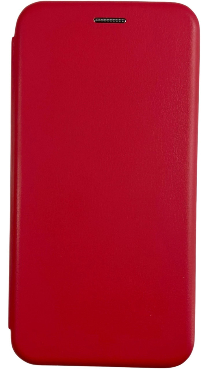 Шкіряний чохол-книжка Elegant book на ZTE Blade A72 / червоний