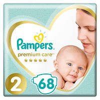 Подгузники Pampers Premium Care Mini Размер 2 (4-8 кг), 68 шт (8001841104874)