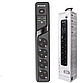 Мережевий фільтр Proove 3000Вт 4 розетки + 4USB + 2Type-C 2м подовжувач Power Socket P-04 Black, фото 4