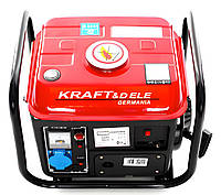 Электрогенераторы Kraft Dele KD-109, 1,3 кВт Электрический генератор (230 В/50 Гц) Генераторы и электростанции