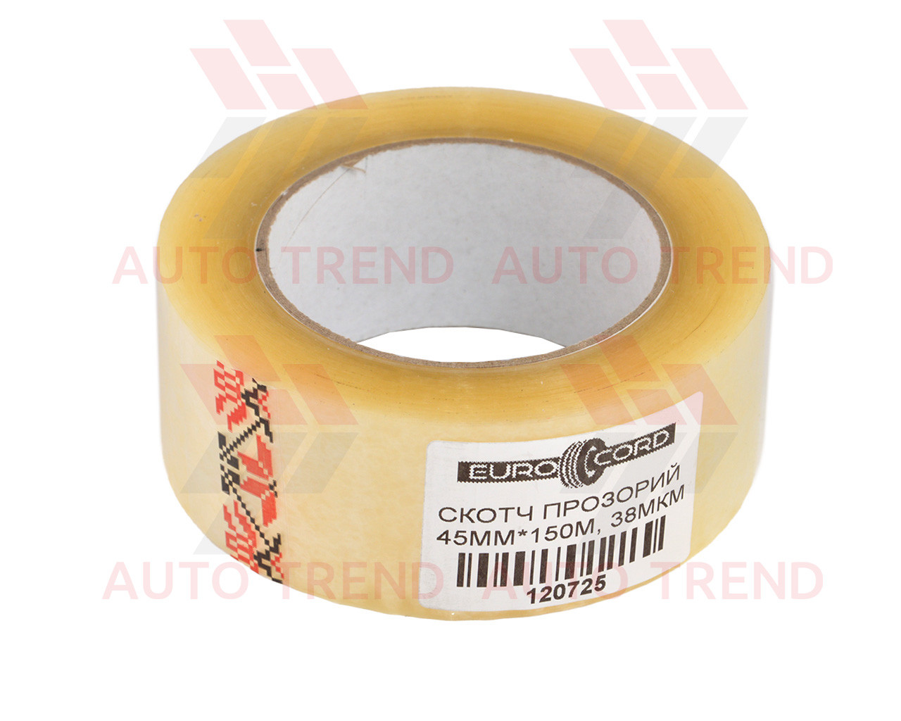 Скотч прозорий 45 мм*150 м, 38 мкм
