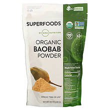 Баобаб органічний MRM "Raw Organic Baobab Powder" у порошку (240 г)