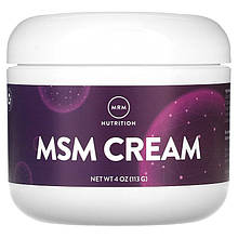 Крем для шкіри з МСМ, MRM "MSM Cream" з вітамінами A і D (113 г)