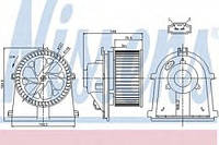 Вентилятор салона NISSENS 87022 AUDI A3 (8L1), AUDI A3 (8L1), AUDI A3 (8L1), AUDI A3 (8L1), AUDI A3 (8L1),