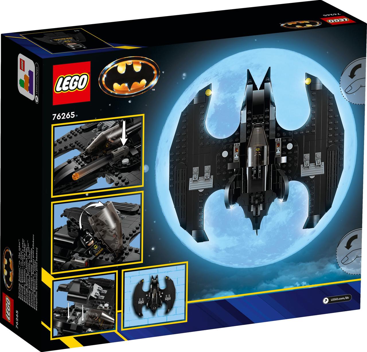 Конструктор LEGO Super Heroes Бэтвинг: Бэтмен Против Джокера 76265.