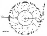 Вентилятор, охлаждение двигателя NRF 47071 AUDI 100 (4A, C4), AUDI 100 (4A, C4), AUDI 100 (4A, C4), AUDI 100