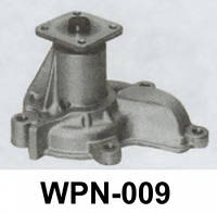 Водяной насос AISIN WPN009 NISSAN ALMERA I (N15), NISSAN ALMERA I Hatchback (N15), NISSAN PRIMERA (P10),