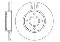 Гальмiвний диск ROADHOUSE 646910 AC ACE, AC ACE, AC ACE, AC ACE, AC ACECA, AC ACECA, AC ACECA, AC COBRA Mk IV