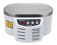 Ультразвукова ванна DADI 968 два режими роботи / 30W/50W / 40 кГц / пластик, металева кришка / 500 мл