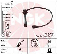 Комплект проводів запалення NGK 0717 KIA RETONA (CE), KIA SPORTAGE (K00), KIA SPORTAGE (K00), KIA SPORTAGE