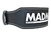 Пояс для важкої атлетики MadMax MFB-244 Sandwich шкіряний Black L, фото 4