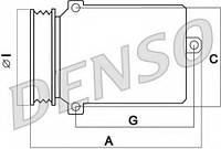 Компрессор кондиционера Denso DENSO DCP32052 BENTLEY CONTINENTAL купе (3W_), PORSCHE CAYENNE (9PA, 955), VW