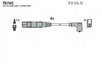 Комплект кабелiв запалювання TESLA T674C AUDI A3 (8L1), AUDI A4 (8D2, B5), AUDI A4 Avant (8D5, B5), SEAT LEON