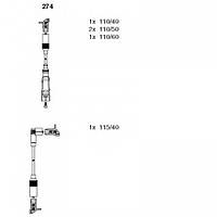 Комплект проводов зажигания BREMI 274 AUDI 80 (89, 89Q, 8A, B3), AUDI 80 (89, 89Q, 8A, B3), AUDI 80 (89, 89Q,