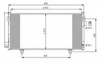 Конденсатор кондиционера SUBARU Forester 08- (пр-во NRF) NRF 35855 SUBARU FORESTER (SH), SUBARU FORESTER (SH),