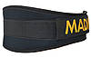 Пояс для важкої атлетики MadMax MFB-313 Body Conform неопреновий Black XS, фото 9