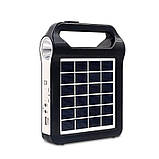 Портативна система освітлення Easy Power EP-035 Ліхтар із сонячною панеллю + LED лампа 2400 mAh (3_03168), фото 2