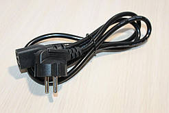 Кабель живлення PC-186 1.2m (0.75 mm) у розетку 220V