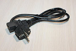 Кабель живлення PC-186 1.2m (0.5 mm) у розетку 220V