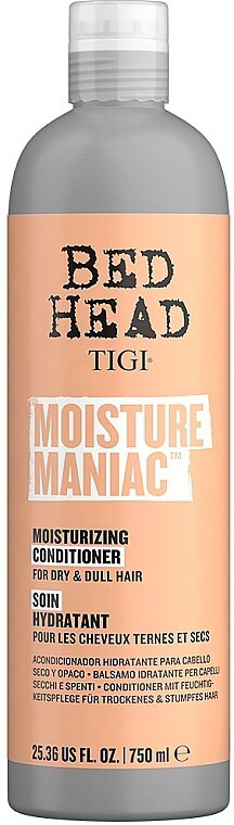 Зволожуючий кондиціонер для волосся Tigi Bed Head Moisture Maniac Moisturizing Conditioner 750ml
