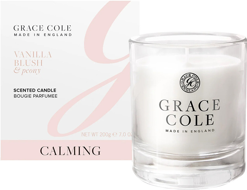 Свічка ароматизована Vanilla Blush&Peony Grace Cole, 200 г, фото 1