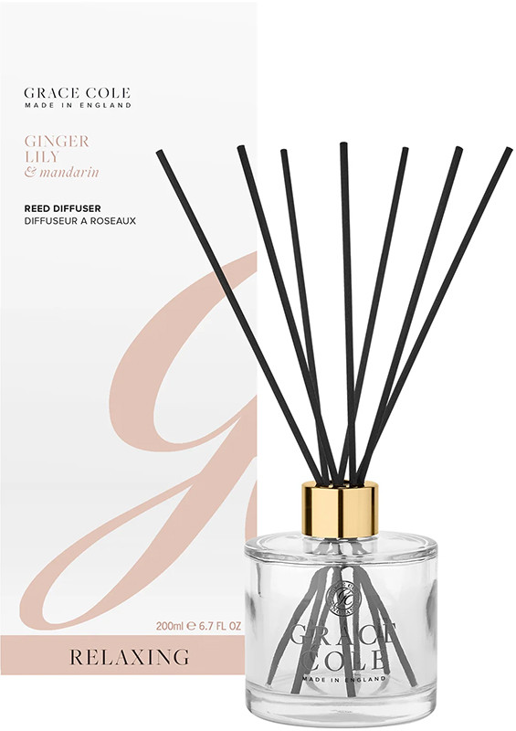 Аромодифузор Ginger Lily & Mandarin Grace Cole, 200 мл, фото 1