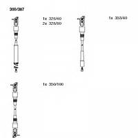 Провода зажигания BREMI 300387 OPEL FRONTERA A Sport (5_SUD2), OPEL OMEGA A (16_, 17_, 19_), OPEL OMEGA A