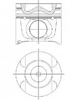 Поршень RENAULT 84,50 2.0 dCi 16V M9R Euro 4 (пр-во NURAL) NURAL 8742200700 NISSAN PRIMASTAR фургон (X83),