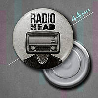 "Радиохед / Radiohead" магнит круглый Ø44 мм