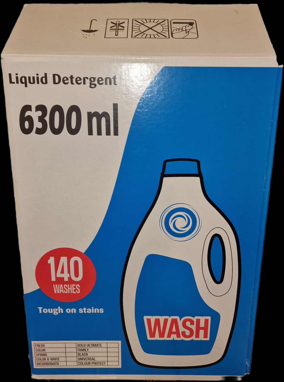 Гель для прання з ополіскувачем ira wash PREMIUM  universal 6.3 л + 6.3 л Дуопак 280 прань.