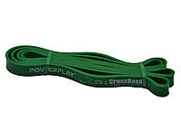 Резинка для тренировок PowerPlay Резиновая петля 4115 Level 3 (16-32kg) Зеленаalleg Качество