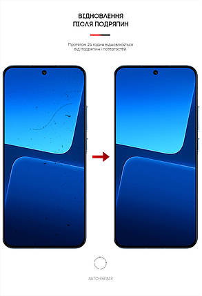 Гідрогелева плівка ArmorStandart Anti-spy для Xiaomi 13 5G (ARM65709) Transparent, фото 3