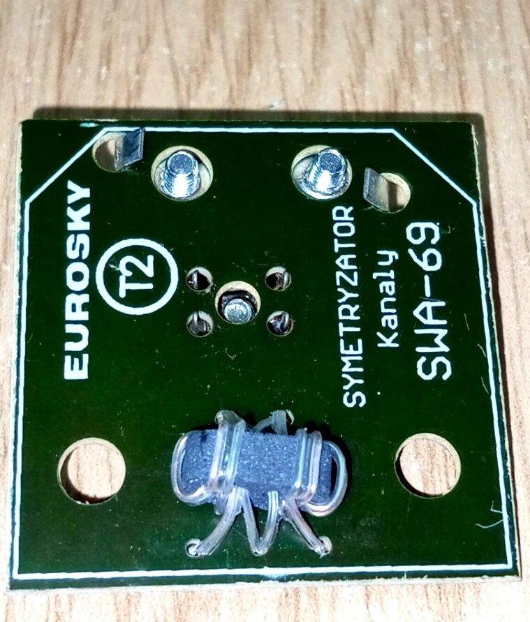 Сімметрізатор антенний для Т2 (плата узгодження) Eurosky SWA-69 YC10506