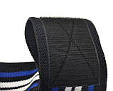 Кистьові бинти Power System PS-3500 Wrist Wraps  Blue/Black, фото 4