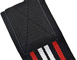 Кистьові бинти Power System PS-3500 Wrist Wraps Red/Black, фото 5