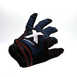 Рукавички для фітнесу MadMax MXG-102 X Gloves Black/Grey/White XXL, фото 3