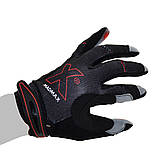 Рукавички для фітнесу MadMax MXG-103 X Gloves Black/Grey XXL, фото 3