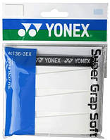 Намотки Yonex AC136EX Super Grap Soft (3 pcs) (White)