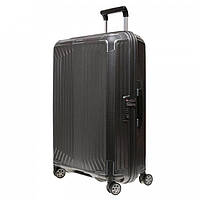 Чемодан из полипропилена (Curv) Lite-box Samsonite на 4 сдвоенных колесах 42n.028.002 серый