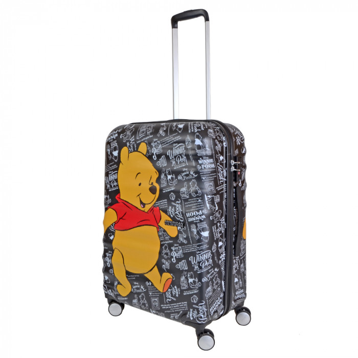 Дитяча валіза з abs пластика Wavebreaker Disney Winnie the Pooh American Tourister на 4 здвоєних колесах 31c.009.004