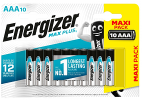 Батарейки Energizer Max Plus AAA (10шт.)