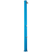 Душ солнечный Aquaviva Jolly S алюминиевый с мойкой для ног, голубой A620/5012, 22 л
