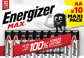 Батарейки Energizer Max AA (10шт.)