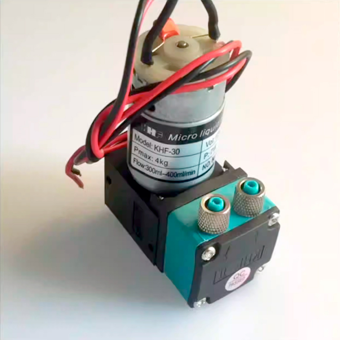 Помпа чорнильна KHF-30 (KHF 090085) 80-90kpa 7W 24V DC 300ml Micro Liquid Pump мембранна для принтера