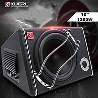 Активний сабвуфер KUERL K-1021APR потужність 1200W (Фазоінверторний корпус)