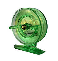 Катушка для спиннинга, проводочная, 806 S, цвет зеленый